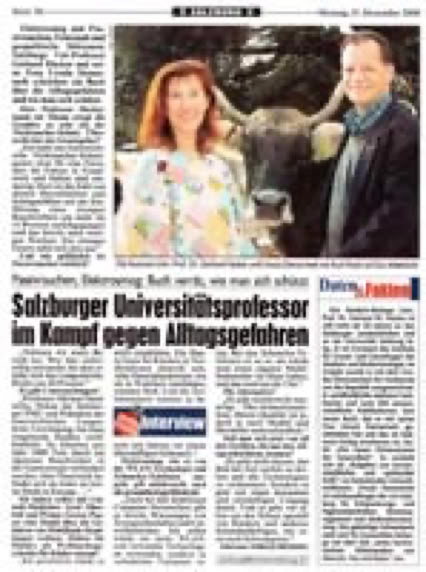 Artikel Ich habe schon einmal gelebt. Bericht über Ursula Demarmels und die RTL-Dokuserie "Mein erstes Leben" von Mike POWELZ in TV DIGITAL (Heft 16 /2010: 20-21; pdf, 574 kB)Bericht über das Buch "Die neue Dimension der Gesundheit" (Univ.-Prof. Dr. Gerhard W. Hacker & Ursula Demarmels) in der Kronenzeitung / Ausgabe SALZBURG-KRONE von Redakteur und Chef vom Dienst Harald BRODNIG (15.12.2008)