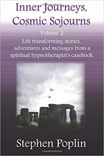 Book Cover "Inner Journeys, Cosmic Sojourns" Part 2 by Stephen Poplin (c) Stven Poplin, U.S.A.